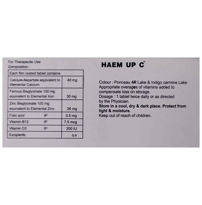 Haem UP C Tablet