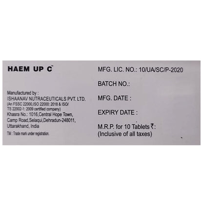 Haem UP C Tablet