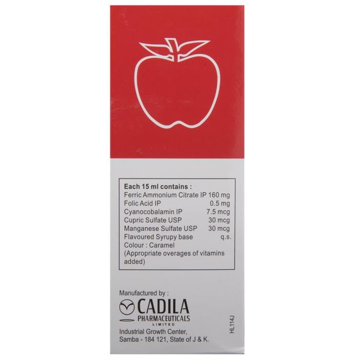 Haem UP Liquid | Iron Tonic Fortified with Folic Acid & Minerals | Sugar-Free