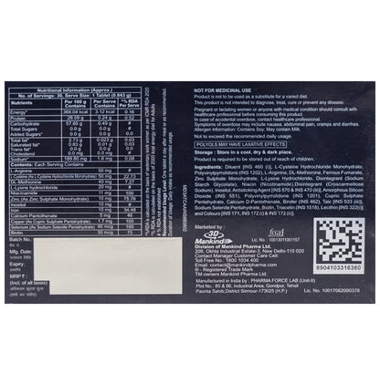 Hairbless Tablet with Vitamins- Biotin & Niacin, Minerals & Amino Acids