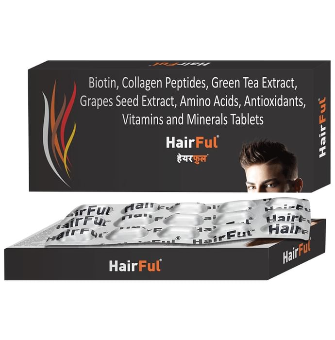 HairFul Healthy Hair Supplement Tablet (15 Each) - Classic Derma