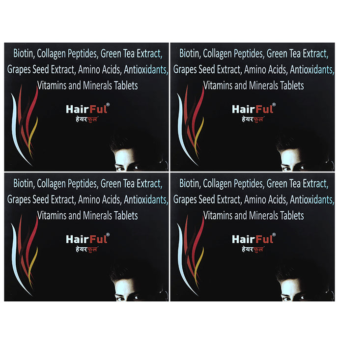 HairFul Healthy Hair Supplement Tablet (15 Each) - Classic Derma