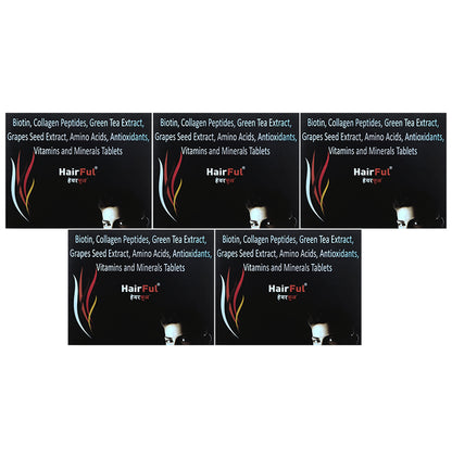 HairFul Healthy Hair Supplement Tablet (15 Each) - Classic Derma