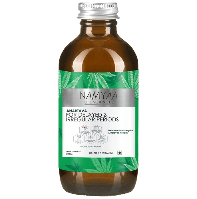Namyaa Anartava Women Syrup | For Delayed & Irregular Periods - Classic Derma