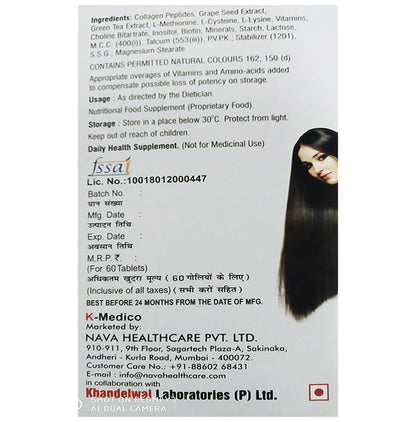 HairZon Biotin 10000mcg Tablet