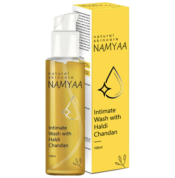 Namyaa Intimate Hygiene Wash with Haldi & Chandan - Classic Derma