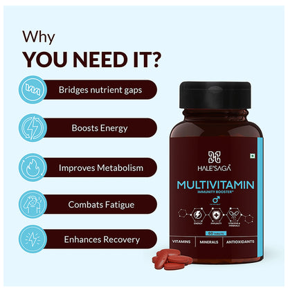 Halesaga Multivitamin Immunity Booster Tablet for Men