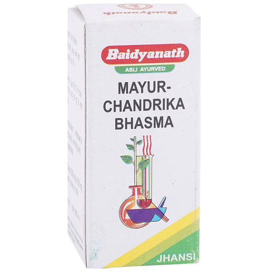 Baidyanath (Jhansi) Mayur-Chandrika Bhasma - Classic Derma