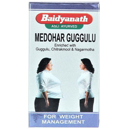 Baidyanath (Jhansi) Medohar Guggulu Tablet for Weight Management - Classic Derma