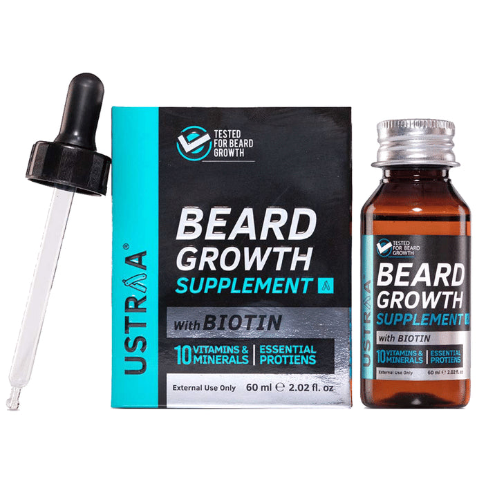 Ustraa Beard Growth Supplement - Classic Derma