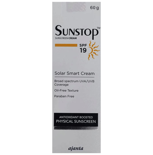 Sunstop 19 Sunscreen | Broad Spectrum UVA/UVB Protection | Oil & Paraben Free Cream - Classic Derma