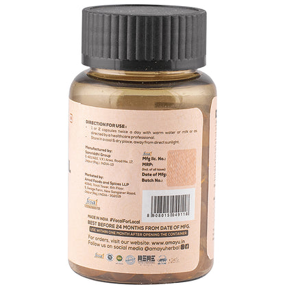 Amayu Flax Seed Oil Source of Omega 3,6,9 Capsule
