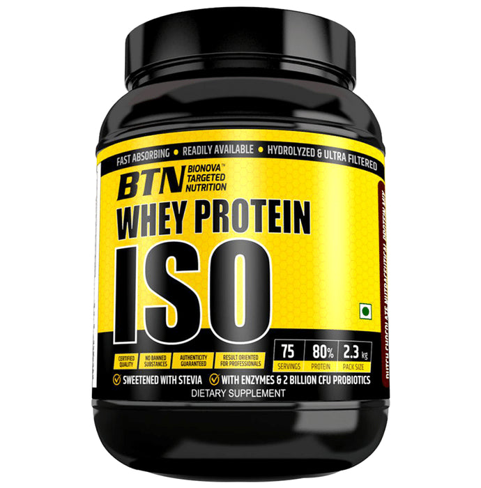 BTN Dutch Chocolate Whey Protein Isolate ISO - Classic Derma