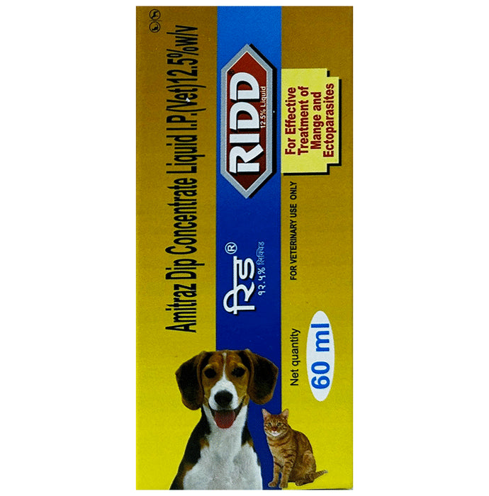 Ridd 12.5% Liquid Vet - Classic Derma