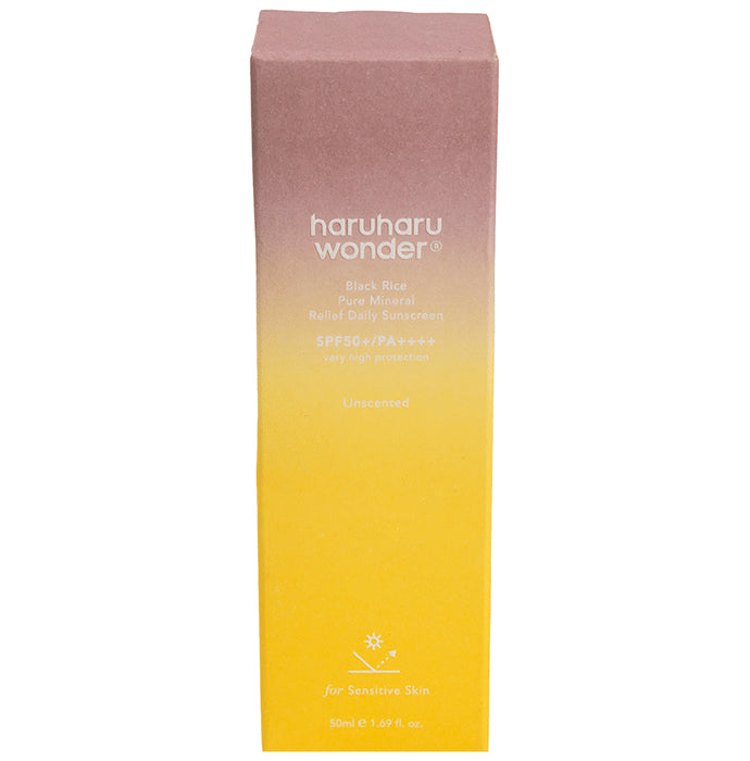 Haruharu Wonder Black Rice Daily Sunscreen Pure Mineral Relief - Classic Derma
