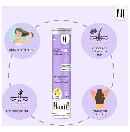 Has It Hair Care Tablet (20 Each) Lemon Sugar Free