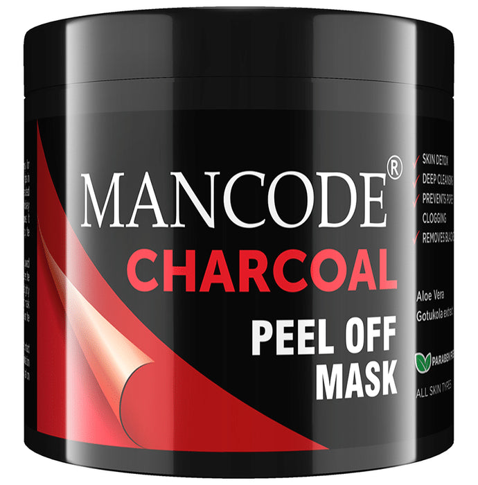 Mancode Charcoal Peel Off Mask - Classic Derma