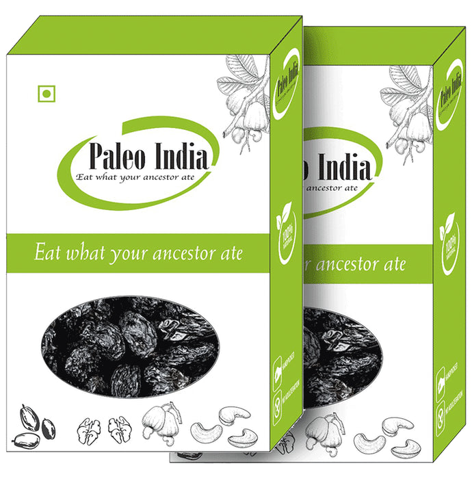 Paleo India Kali Kishmish Seedless Black Raisin (500gm Each) - Classic Derma
