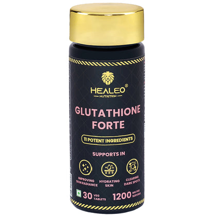 Healeo Nutrition Gluthathione Forte 1200mg Veg Tablet - Classic Derma
