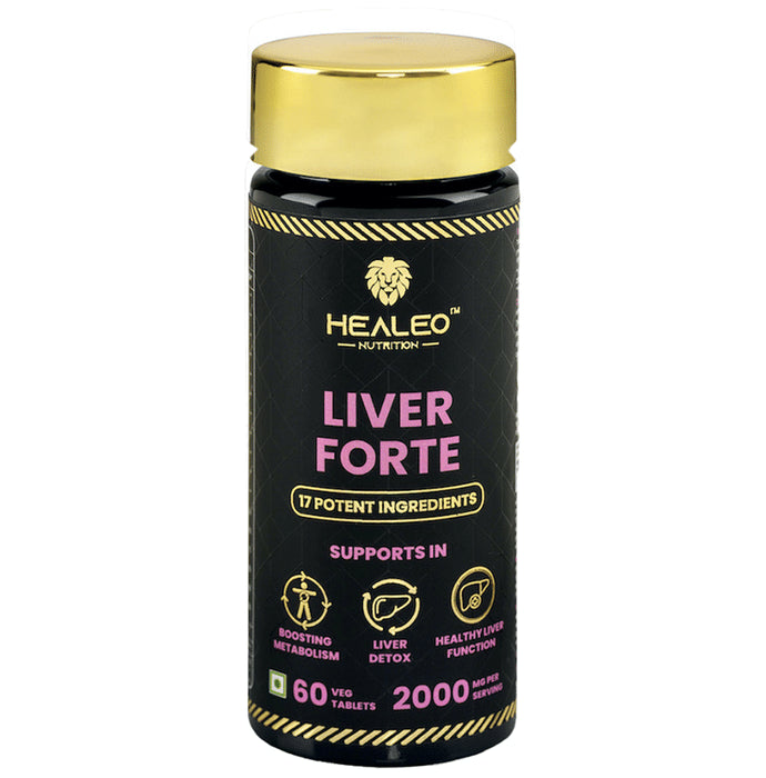 Healeo Nutrition Liver Forte 2000mg Veg Tablet - Classic Derma