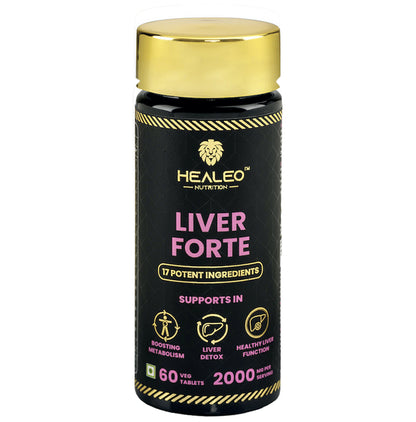 Healeo Nutrition Liver Forte 2000mg Veg Tablet - Classic Derma