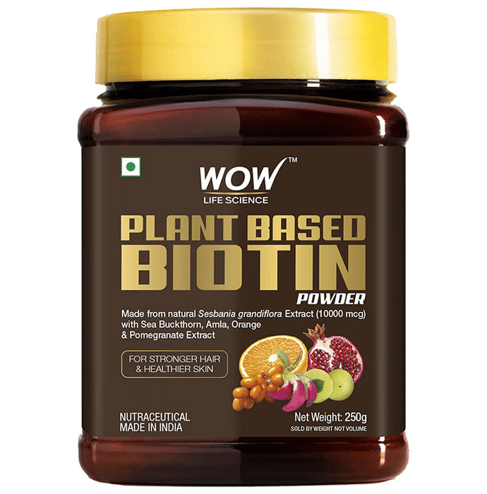WOW Life Science Plant-based Biotin Powder - Classic Derma