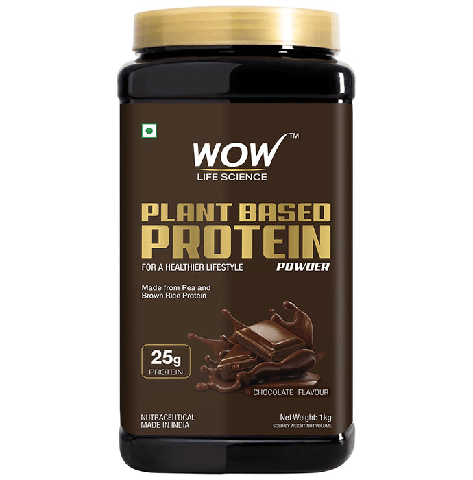 WOW Life Science Plant-Based Protein Powder Chocolate | Nutrition Support - Classic Derma
