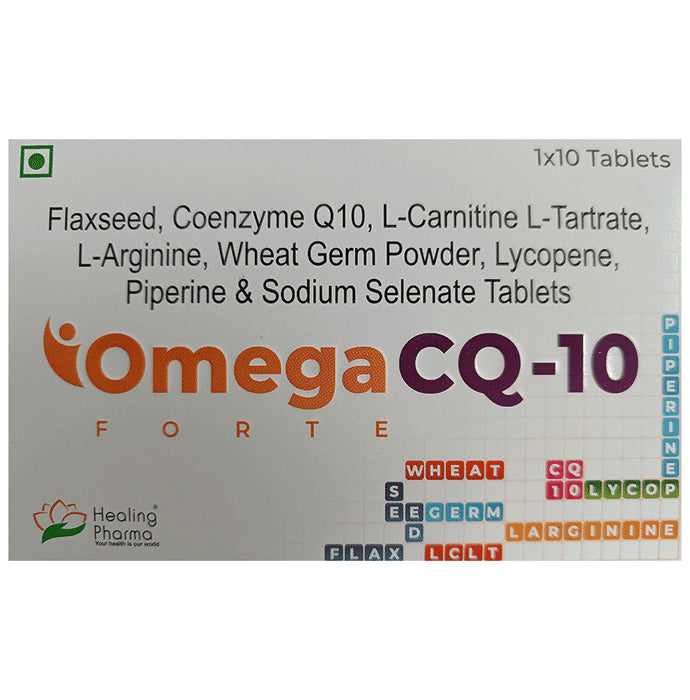 Healing Pharma Omega CQ10 Forte Tablet - Classic Derma