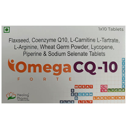 Healing Pharma Omega CQ10 Forte Tablet - Classic Derma