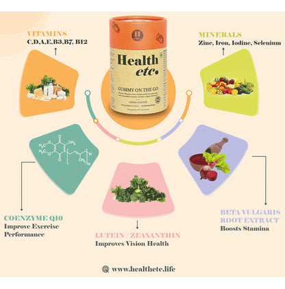 Health Etc Gummy on the Go Lichee