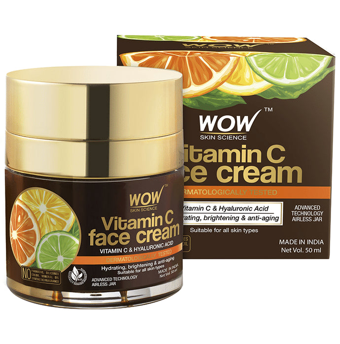 WOW Life Science Vitamin C Face Cream - Classic Derma