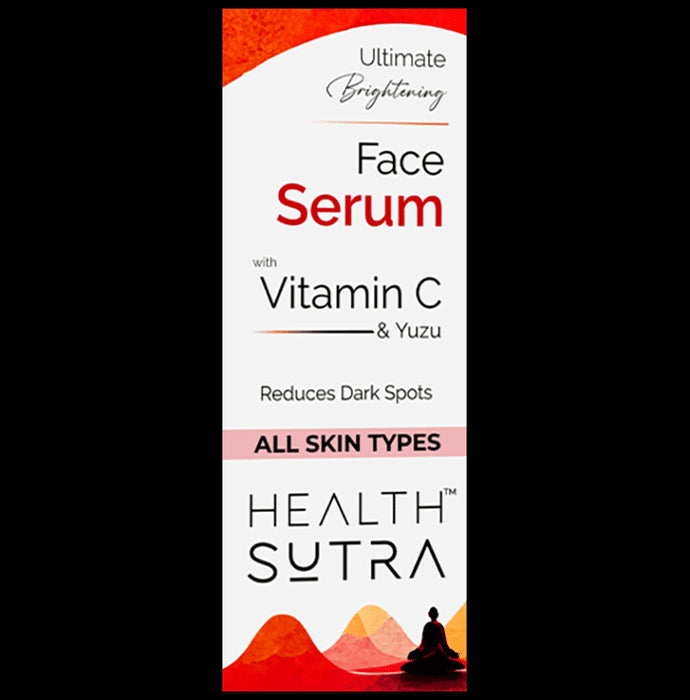 Health Sutra Ultimate Brightening Face Serum with Vitamin C & Yuzu - Classic Derma