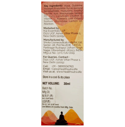 Health Sutra Ultimate Brightening Face Serum with Vitamin C & Yuzu