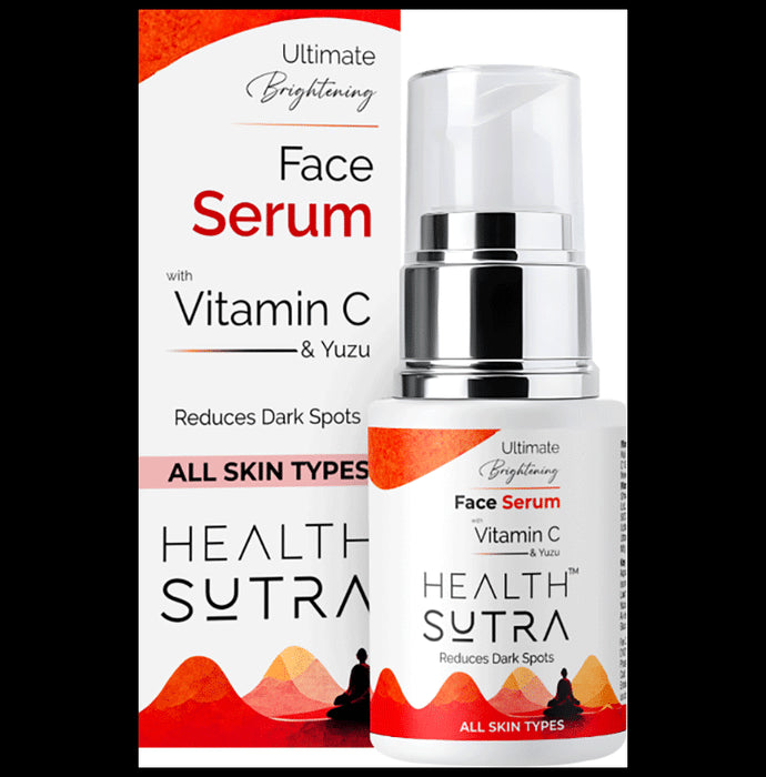 Health Sutra Ultimate Brightening Face Serum with Vitamin C & Yuzu