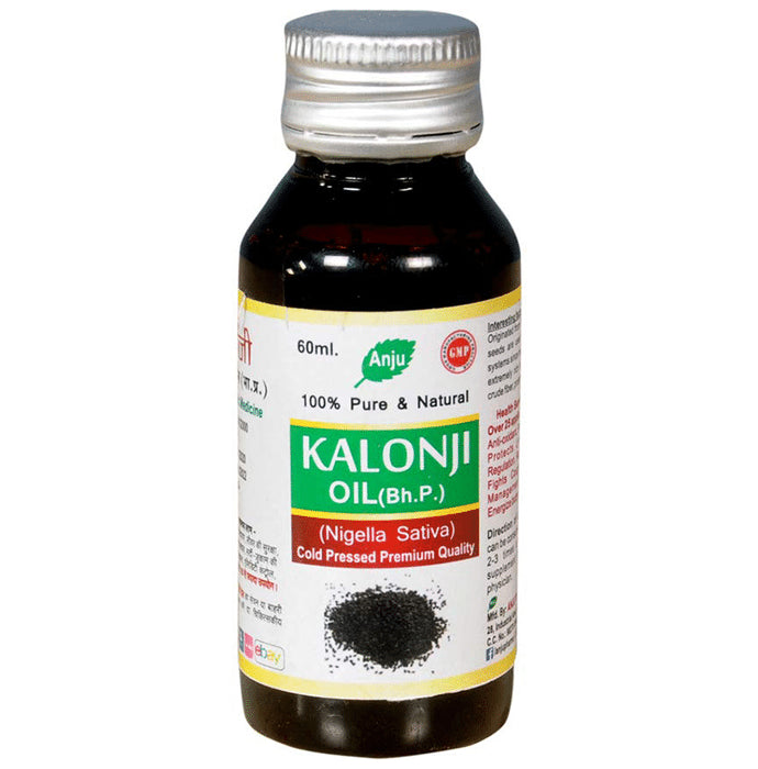 Anju 100% Pure & Natural Kalonji Oil - Classic Derma