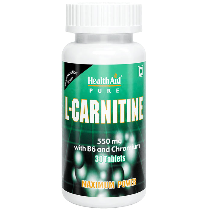 HealthAid L-Carnitine 550 mg Tablet - Classic Derma