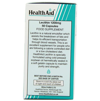 Healthaid Lecithin 1200mg Capsule