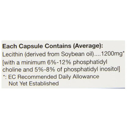 Healthaid Lecithin 1200mg Capsule
