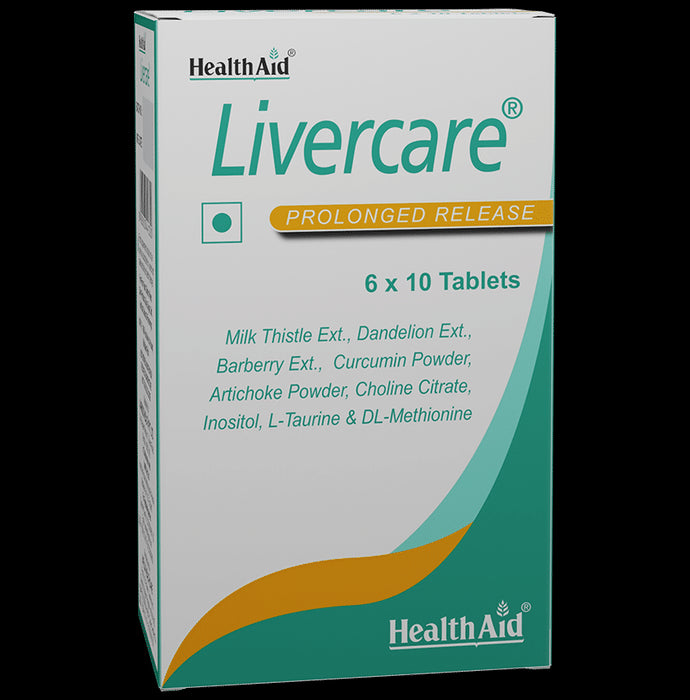 HealthAid Livercare Tablet (10 Each) - Classic Derma