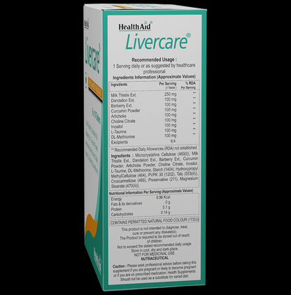 HealthAid Livercare Tablet (10 Each)