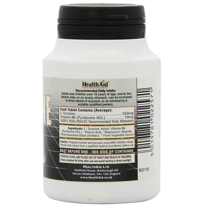 Healthaid L-Tyrosine 550mg Tablet