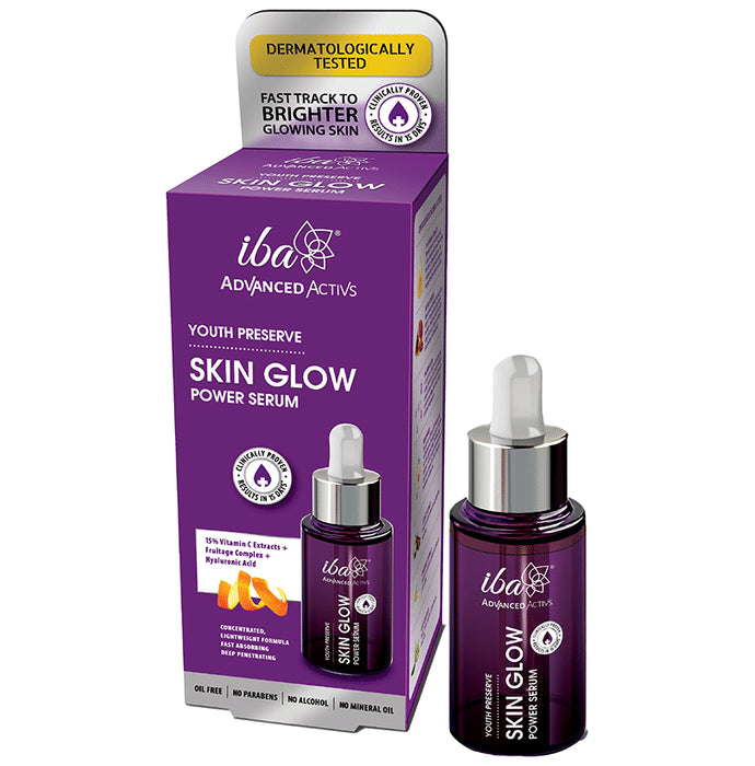 Iba Advanced Activs Youth Preserve Skin Glow Power Serum - Classic Derma