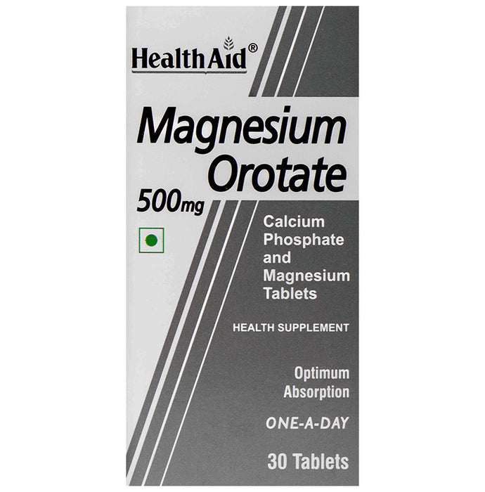 HealthAid Magnesium Orotate 500 mg Tablet - Classic Derma