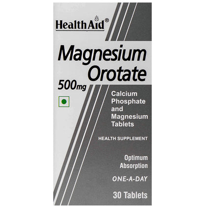 HealthAid Magnesium Orotate 500 mg Tablet - Classic Derma