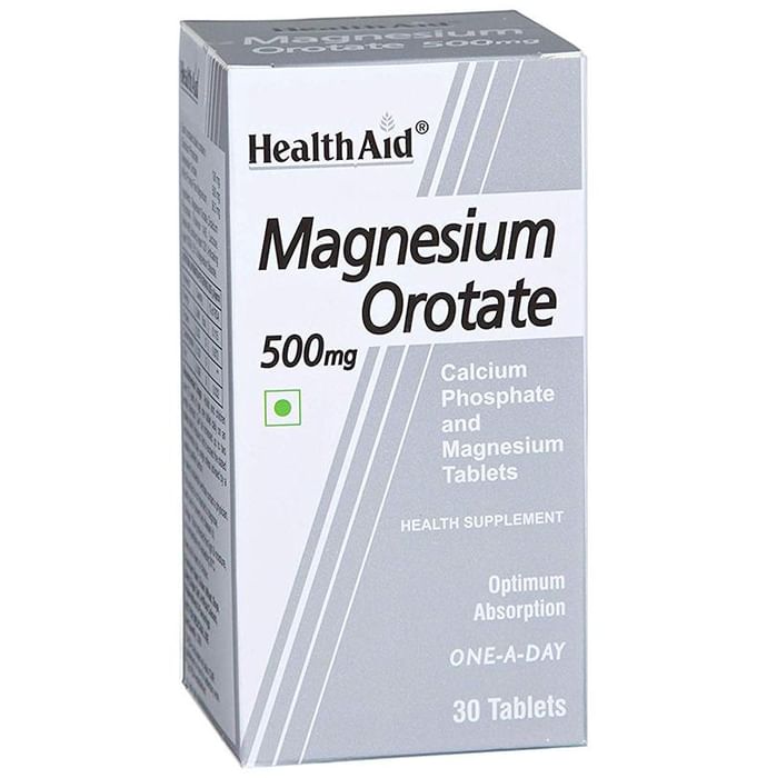 Healthaid Magnesium Orotate 500mg Tablet - Classic Derma