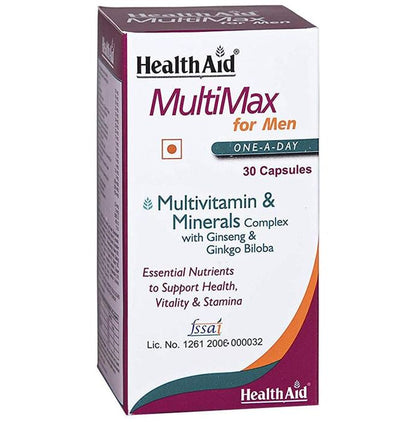 Healthaid Multimax Men Multivitamin Capsule - Classic Derma