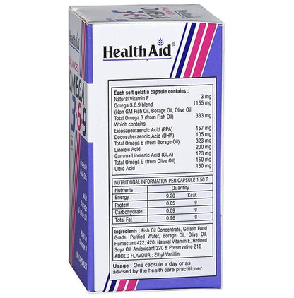 Healthaid Omega 3-6-9 Capsule