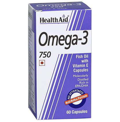 Healthaid Omega-3 750mg Capsule - Classic Derma