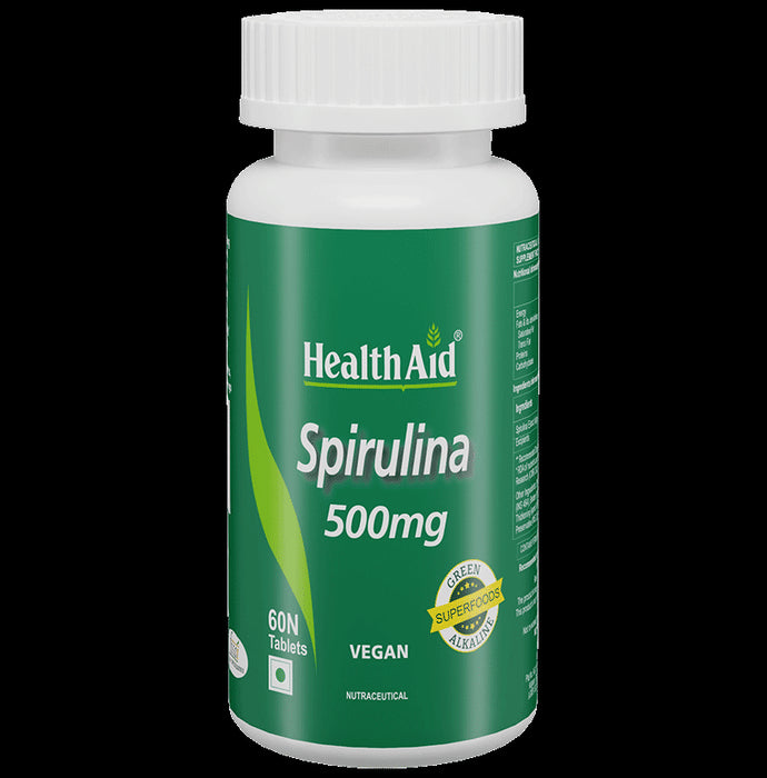 HealthAid Spirulina 500 mg - Classic Derma