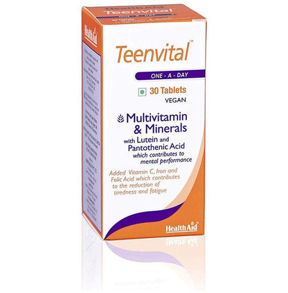 Healthaid Teenvital Multivitamin & Minerals Tablet - Classic Derma